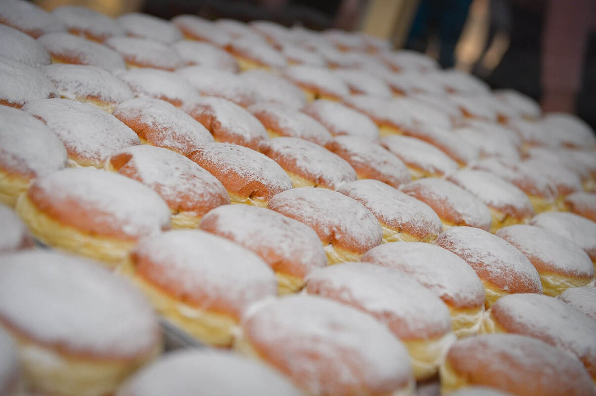 Bild1_Spiel, Spaß und Faschingskrapfen beim Kinderfasching in der VARENA © Andreas Hroß